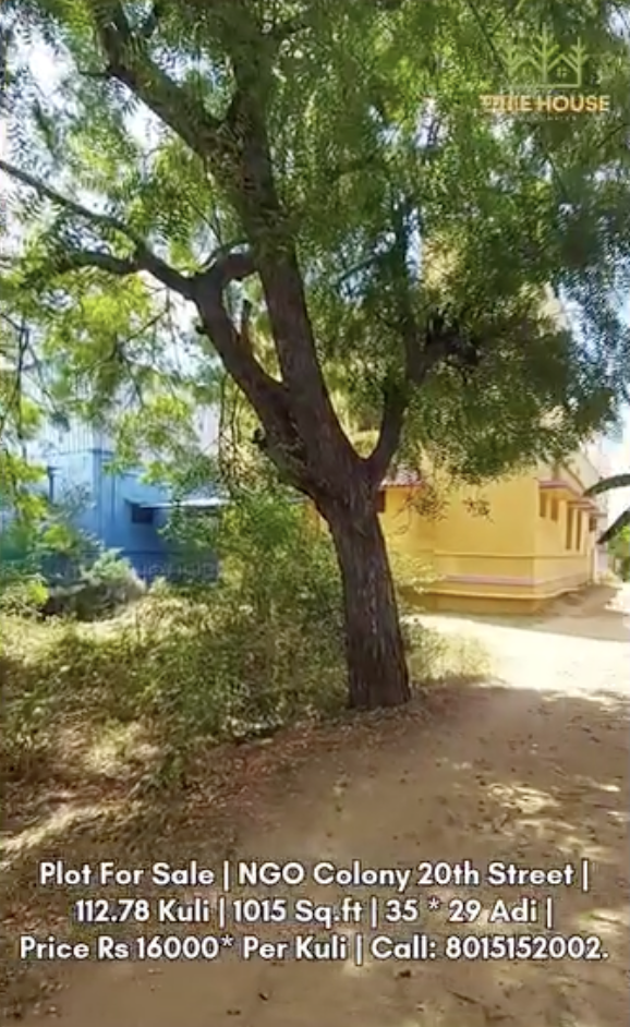 Satchiyapuram NGO colony plot